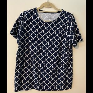 Talbots t-shirt Navy